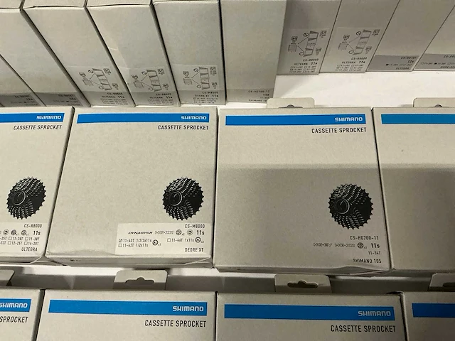 Partij diverse shimano cassette crockets (30x) - afbeelding 11 van  16