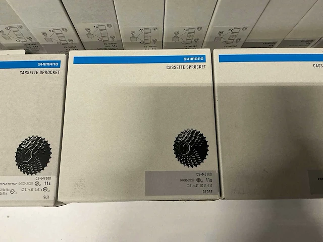 Partij diverse shimano cassette sprockets (21x) - afbeelding 4 van  10