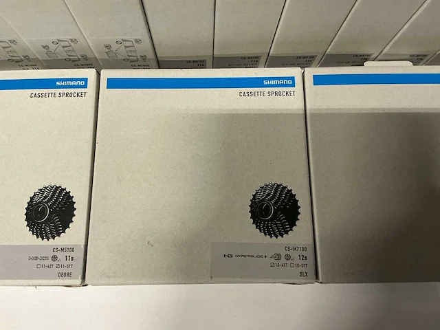 Partij diverse shimano cassette sprockets (21x) - afbeelding 5 van  10