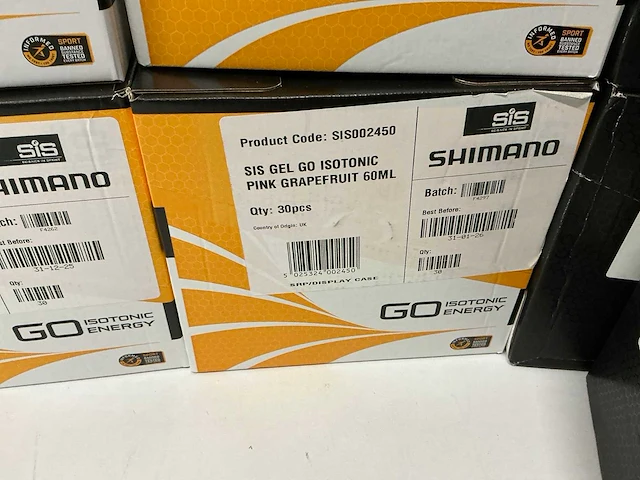 Partij diverse sis gel go isotonic/gel beta fuel (476x) - afbeelding 13 van  15