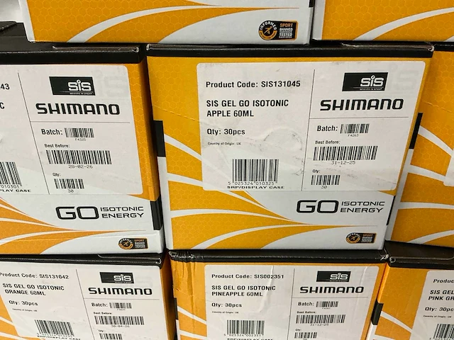 Partij diverse sis gel go isotonic/gel beta fuel (476x) - afbeelding 14 van  15