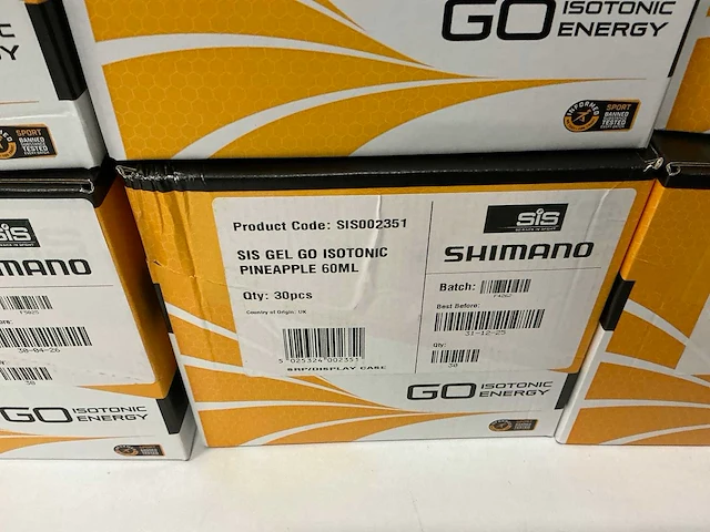 Partij diverse sis gel go isotonic/gel beta fuel (476x) - afbeelding 15 van  15