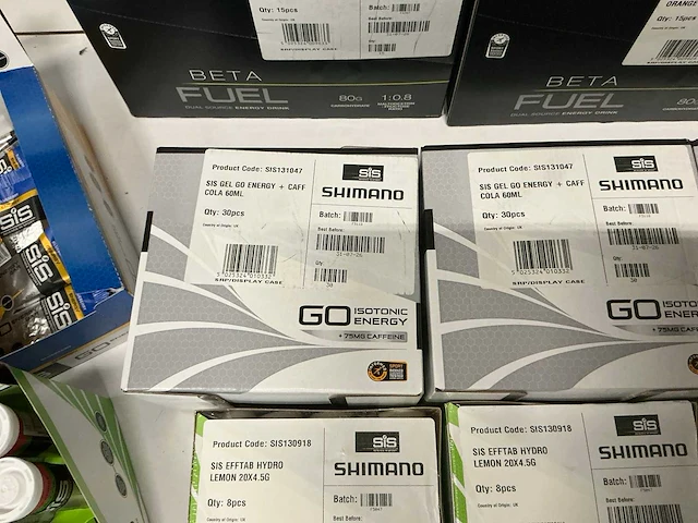 Partij diverse sis sport supplementen (380x) - afbeelding 18 van  19