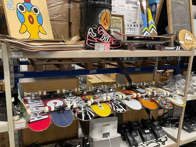 Partij diverse skateboards (10x) - afbeelding 1 van  8