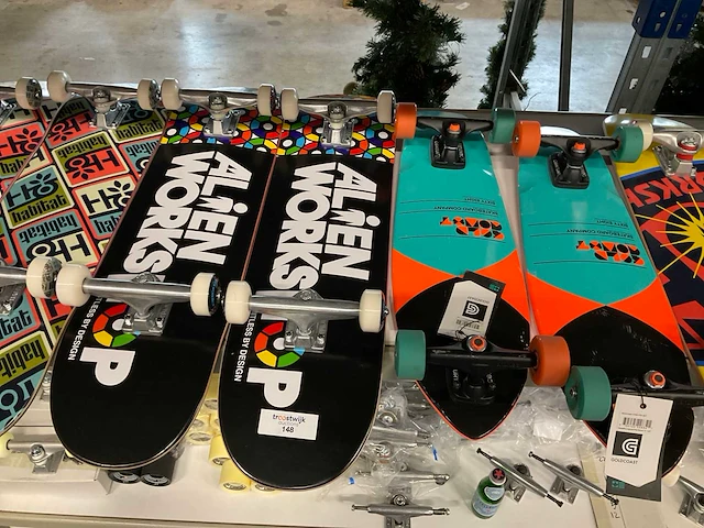 Partij diverse skateboards (9x) - afbeelding 3 van  7