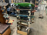 Partij diverse skateboards met display (10x) - afbeelding 5 van  12