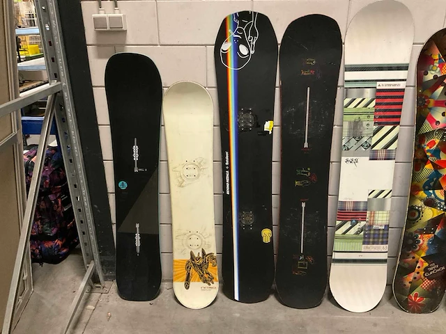 Partij diverse snowboards (10x) - afbeelding 2 van  5