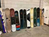 Partij diverse snowboards (12x) - afbeelding 1 van  4