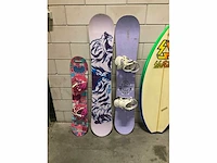 Partij diverse snowboards/waterboards (7x) - afbeelding 2 van  4
