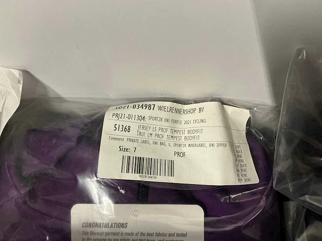 Partij diverse sport2x/bioracer fiets jackets (96x) - afbeelding 13 van  17
