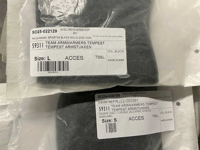 Partij diverse sport2x/bioracer leg/arm warmers (82x) - afbeelding 9 van  17