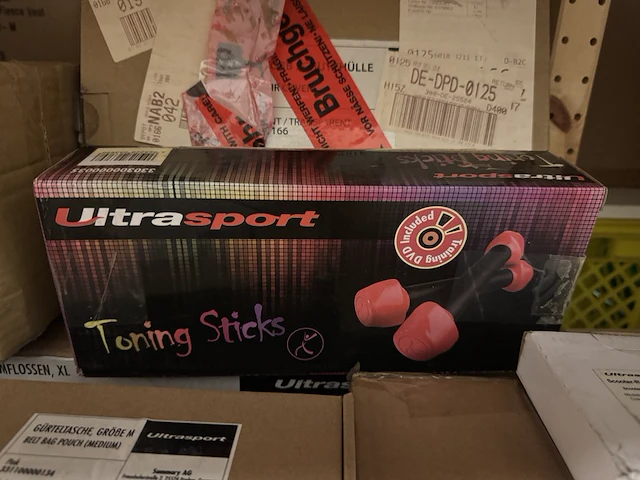 Partij diverse sport/fitness artikelen w.o. gewichten ultrasport - afbeelding 7 van  10