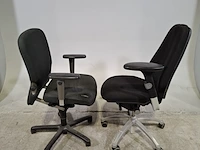 Partij diverse stoelen en bureaustoelen, o.a. comforto, hag - afbeelding 5 van  10