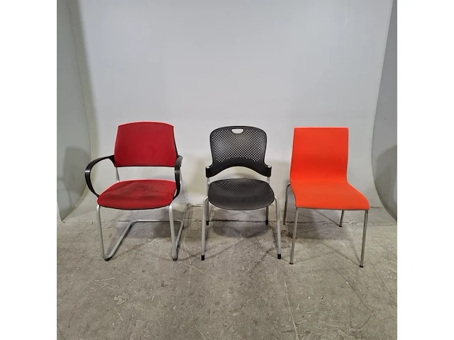 Partij diverse stoelen, o.a drabert - afbeelding 1 van  18