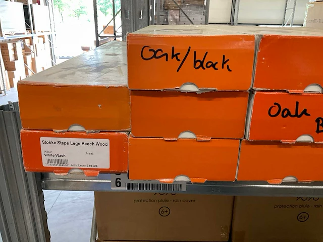Partij diverse stokke steps legs (14x) - afbeelding 4 van  5