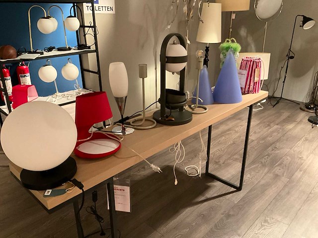 Partij diverse tafellampen (10x) - afbeelding 1 van  12