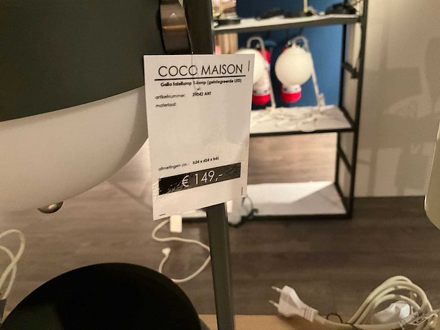 Partij diverse tafellampen (10x) - afbeelding 12 van  12