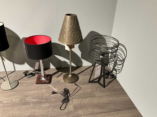 Partij diverse tafellampen (8x) - afbeelding 5 van  11