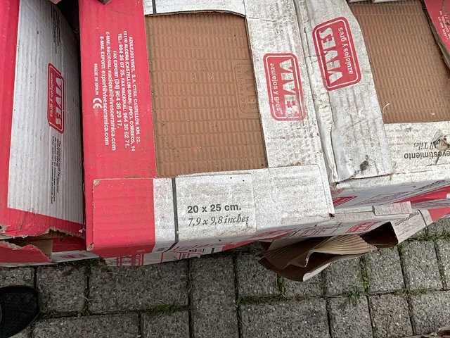 Partij diverse tegels - afbeelding 15 van  15