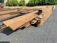 Partij diverse thermowood gevelbekleding - afbeelding 5 van  5