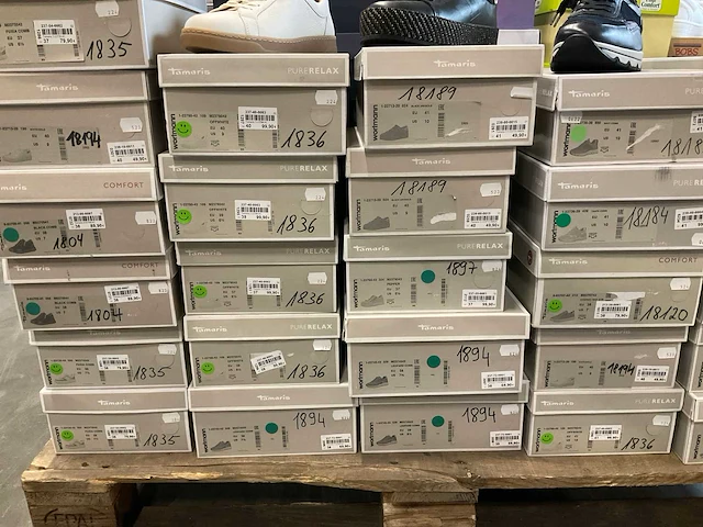 Partij diverse tom tailor/caprice/tamaris/etc damesschoenen (58x) - afbeelding 7 van  16