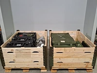 Partij diverse transportkisten en koffers, o.a engels, skb - afbeelding 1 van  8