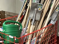 Partij diverse tuingereedschap inclusief metalen krat - afbeelding 9 van  9