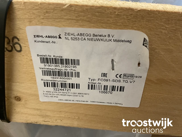 Partij diverse ventilatoren - afbeelding 9 van  11