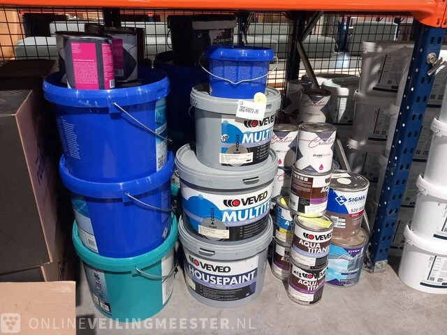 Partij diverse verf en kleuren - afbeelding 3 van  10