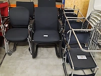 Partij diverse vergaderstoelen o.a. gispen - afbeelding 9 van  22