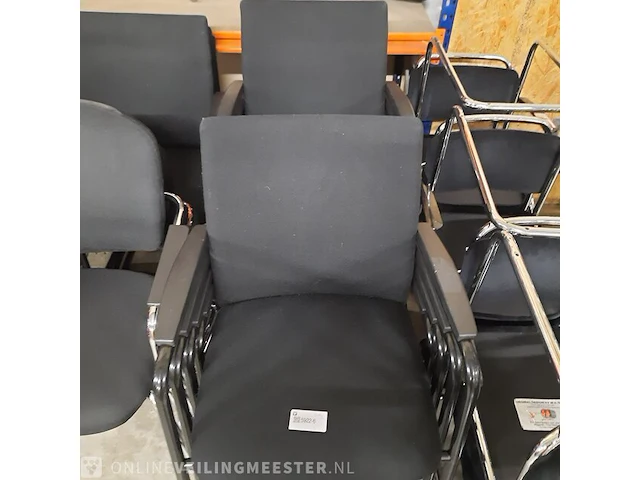 Partij diverse vergaderstoelen o.a. gispen - afbeelding 11 van  22