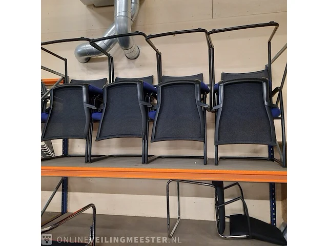 Partij diverse vergaderstoelen o.a. gispen - afbeelding 14 van  22