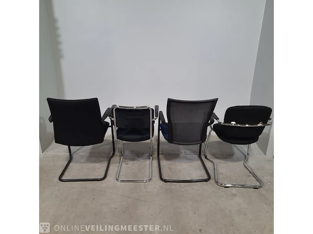 Partij diverse vergaderstoelen o.a. gispen - afbeelding 22 van  22