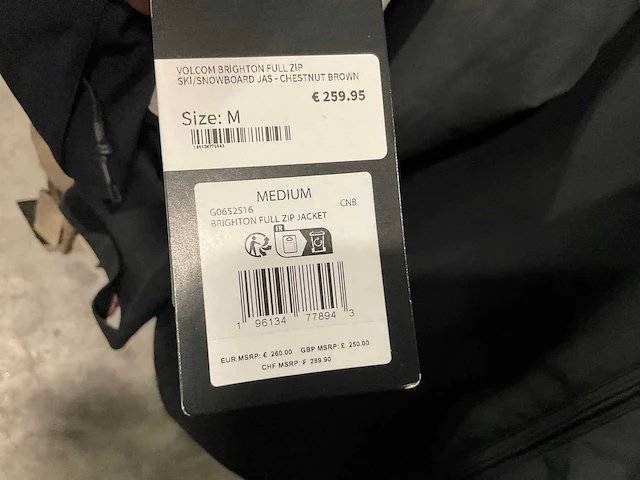 Partij diverse volcom jassen (21x) - afbeelding 12 van  13