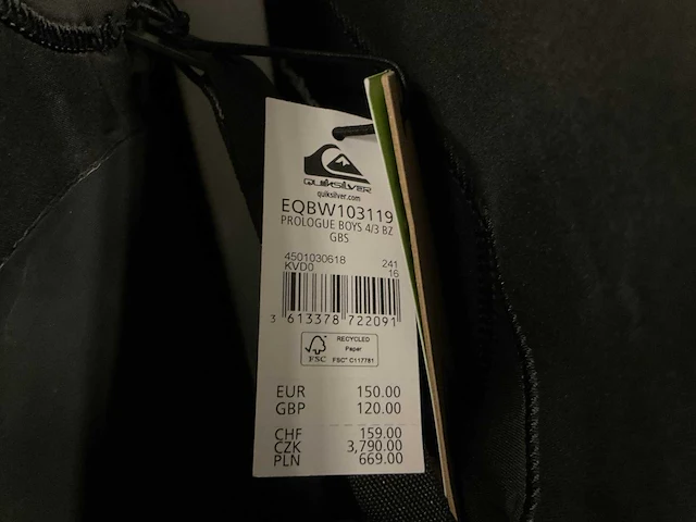 Partij diverse wetsuits o.a quiksilver/billabonc (27x) - afbeelding 6 van  14