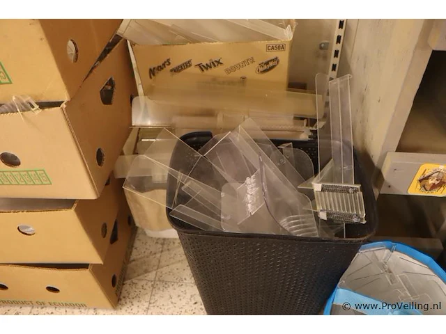 Partij diverse (winkel) stelling onderdelen - afbeelding 4 van  13