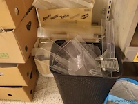 Partij diverse (winkel) stelling onderdelen - afbeelding 4 van  13