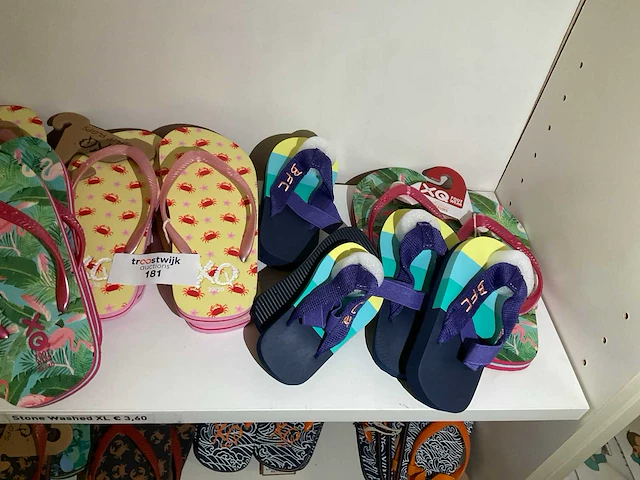 Partij diverse xq/bfc slippers (21x) - afbeelding 4 van  6