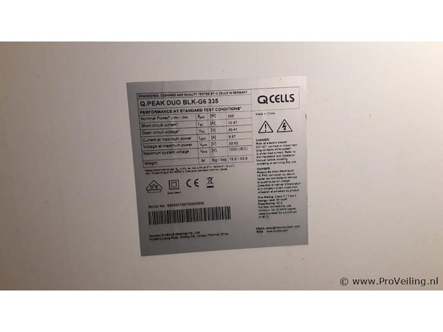 Partij diverse zonnepanelen - 22 stuks - afbeelding 3 van  9