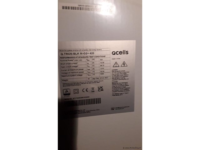 Partij diverse zonnepanelen - 22 stuks - afbeelding 6 van  9