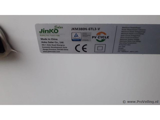 Partij diverse zonnepanelen - 22 stuks - afbeelding 9 van  9