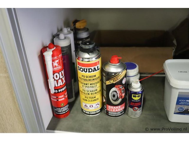 Partij diversen bestaande uit o.a. 380v-stekker, wandcontactdozen, kabels & schuifsloten - afbeelding 8 van  10