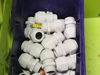 Partij diversen bestaande uit o.a. 380v-stekkers, installatieautomaten & wiska wartel voor kabel - afbeelding 6 van  6