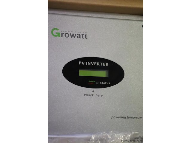 Partij diversen bestaande uit o.a. growatt pv-inverter; model 1000-s; solar-log type 200 & honeywell touch klokthermostaat - afbeelding 3 van  9