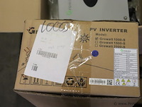Partij diversen bestaande uit o.a. growatt pv-inverter; model 1000-s; solar-log type 200 & honeywell touch klokthermostaat - afbeelding 5 van  9