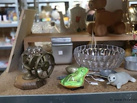 Partij diversen bestaande uit o.a. oude blikjes, glazen, puzzels & diverse vintage artikelen - afbeelding 9 van  14