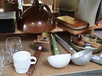 Partij diversen bestaande uit o.a. oude blikjes, glazen, puzzels & diverse vintage artikelen - afbeelding 13 van  14