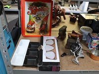 Partij diversen bestaande uit o.a. oude blikjes, glazen, puzzels & diverse vintage artikelen - afbeelding 14 van  14