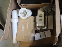 Partij diversen bestaande uit o.a. pvc-buisfittingen, schakelmateriaal & kabelschoen - afbeelding 5 van  8