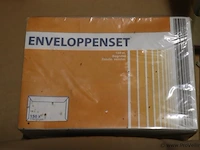 Partij diversen bestaande uit o.a. rollen plakband, enveloppen, deurstopper & wekker - afbeelding 12 van  16